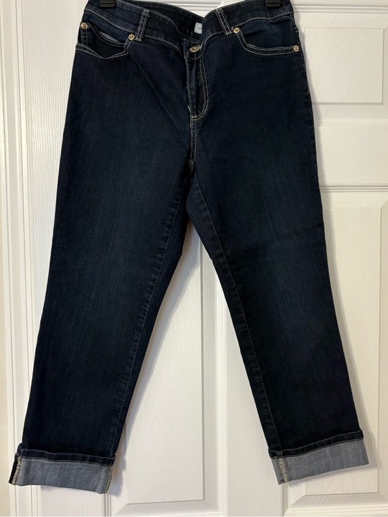 Chico's Denim - Chico’s Platinum Denim Women’s Dark Blue Jeans